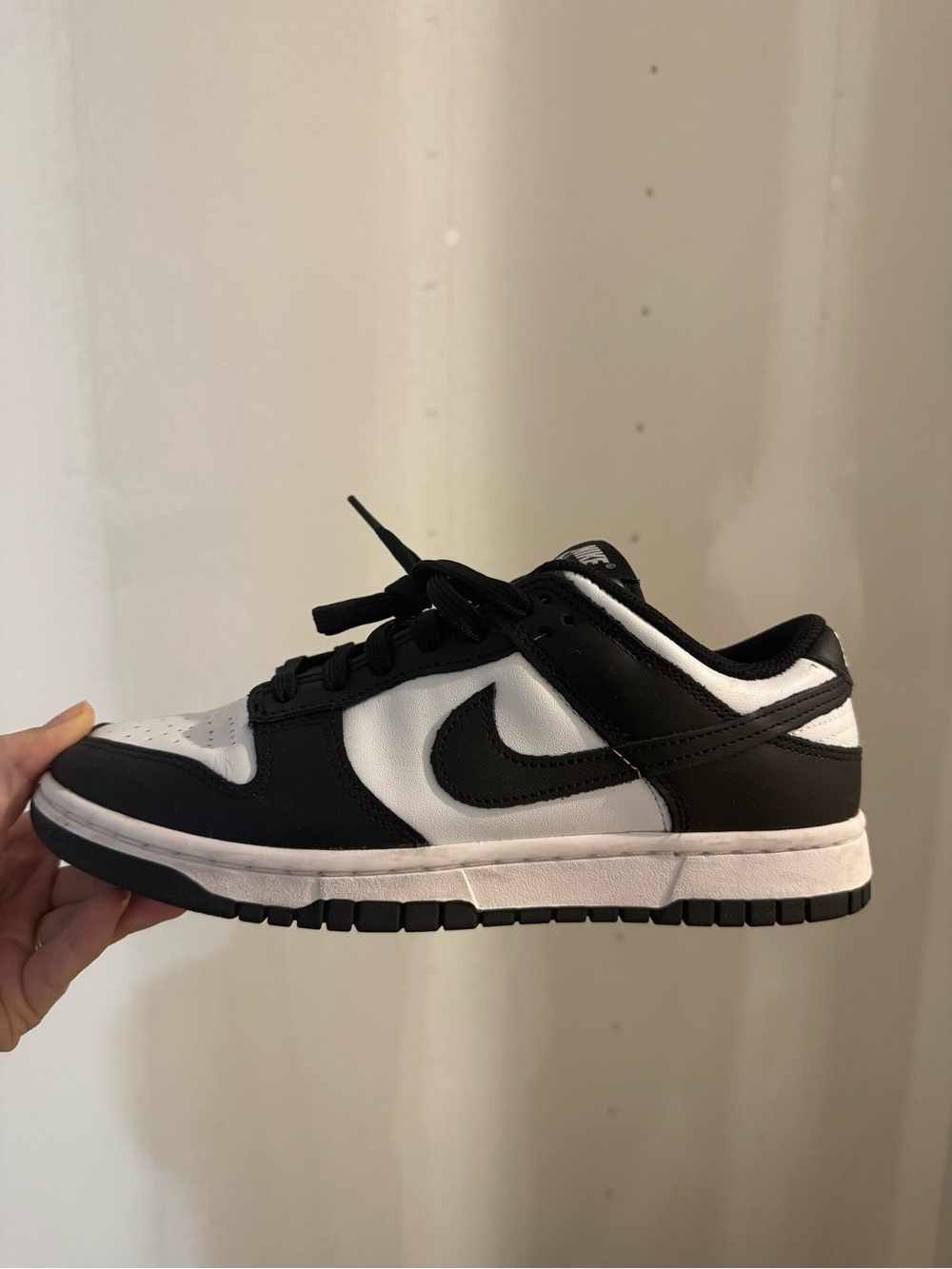 Panda Nike Dunks Black and White Athletic Sneakers